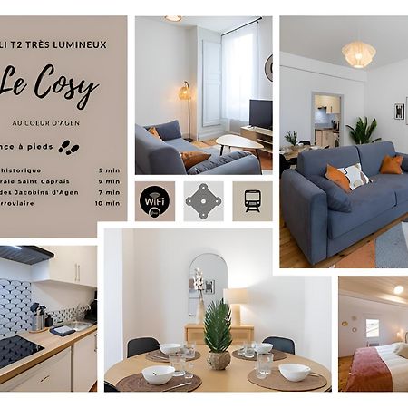 Le Cosy Magnifique T2 Neuf Centre Ville Gare 800 M Ажен Экстерьер фото